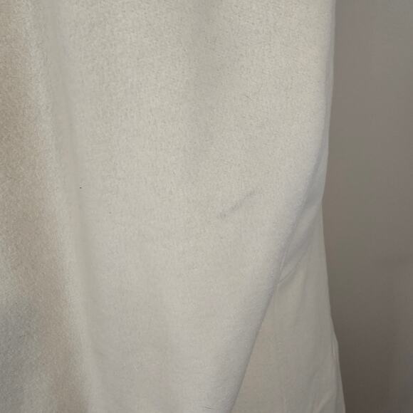 Women's Pendleton Beige Wool Cashmere Blend Hooded Pea Coat | Size 10 - Picture 8 of 13